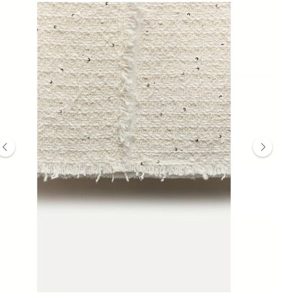 ZARA SHORT STRUCTURED DRESS ZW COLLECTION Size XL NEW WITH TAG! - Picture 6 of 10